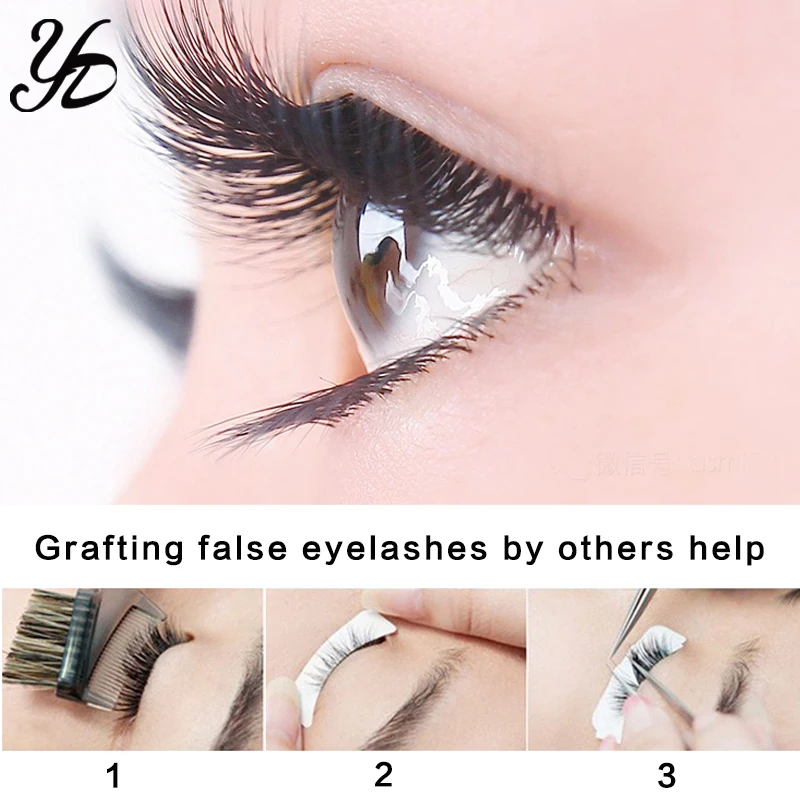 Профессиональный Изогнутый пинцет Yiday из нержавеющей стали для наращивания