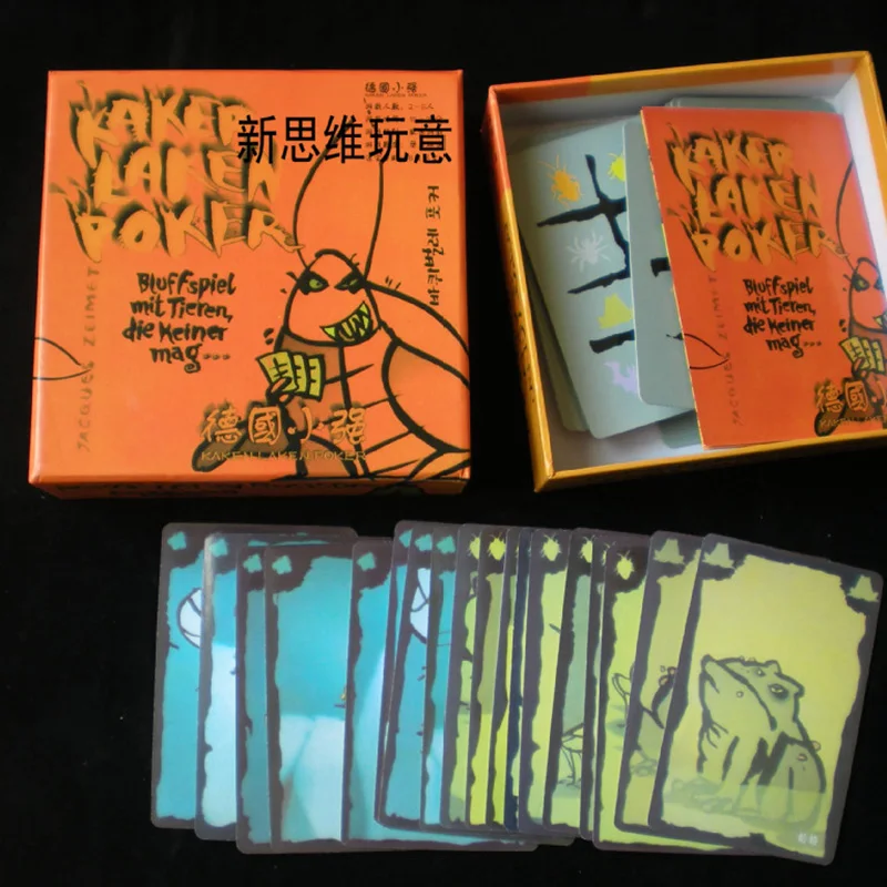 Kaker Laken покер настольная игра Германия Горячая для детей|Настольные игры| |