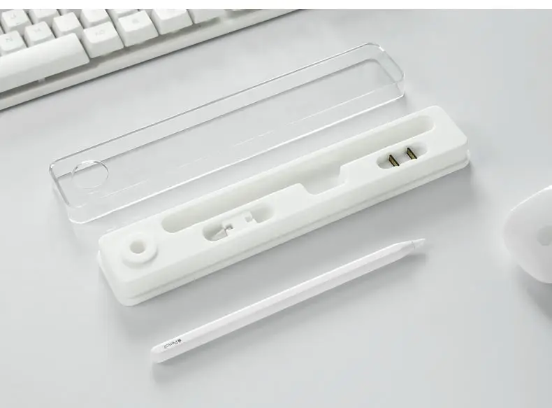 Чехол Liboer и подставка для Apple iPad Pro Pencil, жесткая защитная коробка, премиум-силикон, пластиковый корпус(продается только чехол