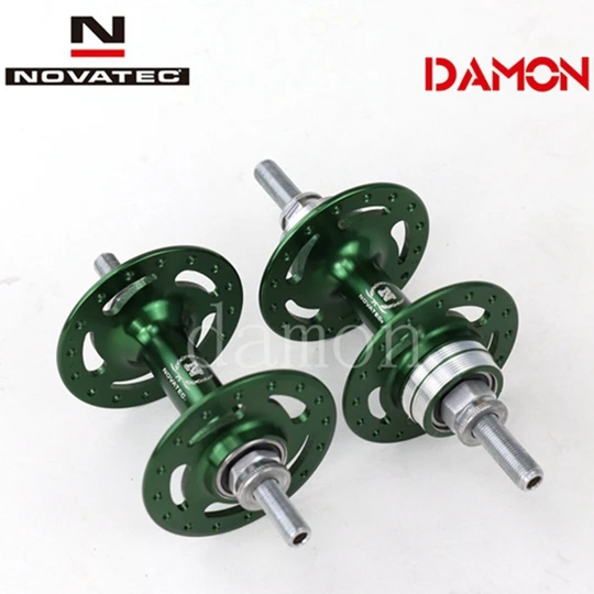 12 Anode green 17T Красочные Novatec A565SBT A566SBT 32 отверстия фиксированная передача односкоростная велосипедная ступица Передняя и задняя 14 15 16 17T 2 подшипники 100 120 мм - Цвет: 12 Anode green 17T