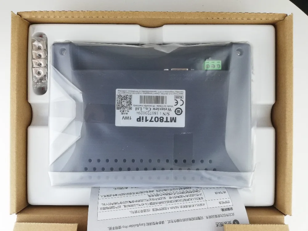 MT8071iP Weinview 7 дюймовая сенсорная панель HMI 800*480 Ethernet имеют стандартный|panel ethernet|panel