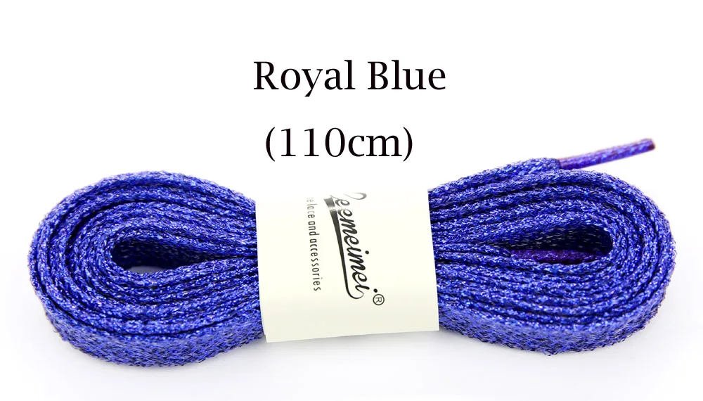 dark blue 10 париж Спорт золотого, серебряного цвета черный металлик золотой нитью шнурки круглые веревка шнурки для Открытый Восхождение Повседневное спортивные шнурки 110 см - Цвет: dark blue