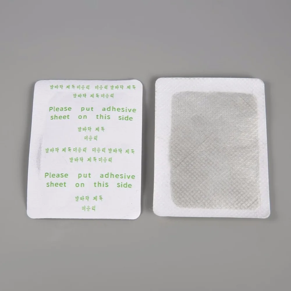 10 шт. пластыри для детоксикации ног от токсинов|Товары похудения| |