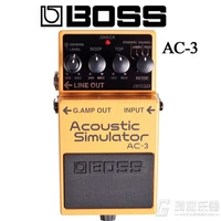 boss audio ac 3 acoustic simulator pedal acoustic guitar modeling pedal for electric guitars with free bonus pedal case