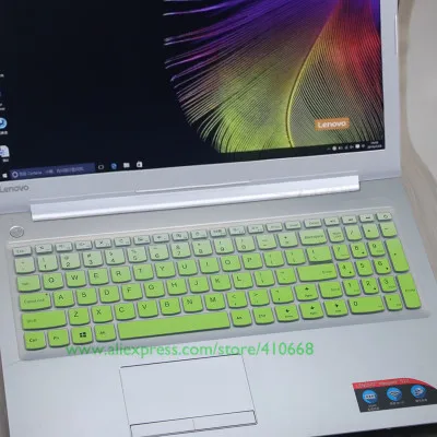 Gradual green Для lenovo IdeaPad V110-17IKB 110-17IKB 110 17IKB V110 110-15ISK 110-17ACL 15,6 дюймов чехол для клавиатуры ноутбука Защитная крышка - Цвет: Gradual green
