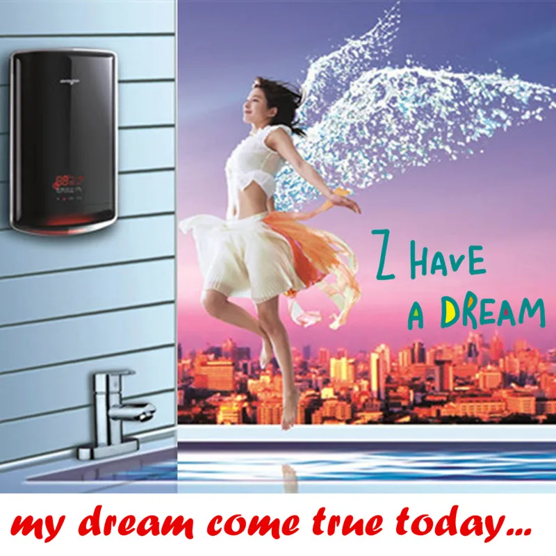 

7500W continuous instantaneous hot thermatast water heater boiler for household hotel bathroom shower sink faucet multipoints