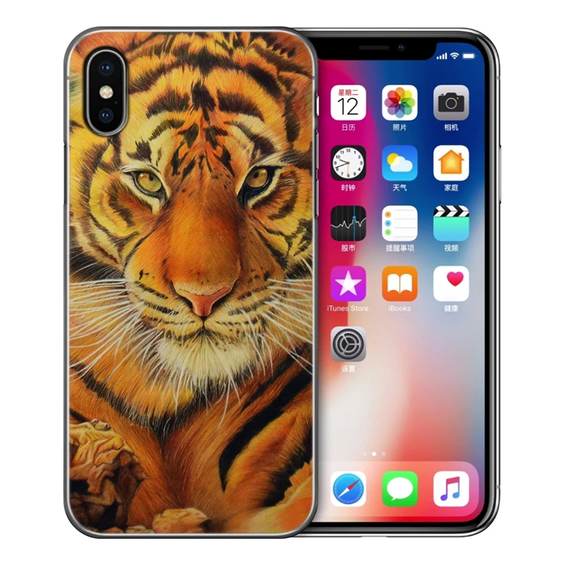 Чехол для телефона с изображением кота из мультфильма чехол iPhone 5 5S SE 6 6S Plus 7 8 XS Max X