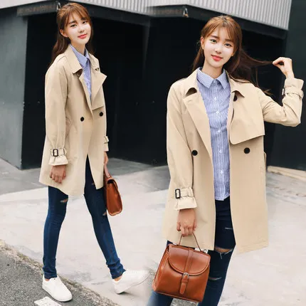 Женская Повседневная ветровка осень-весна 2019 |