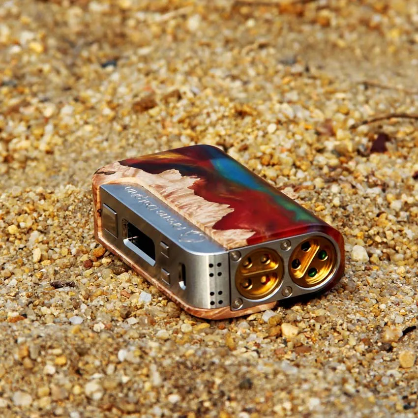 Arctic Дельфин Orion 250 Вт поле mod Двойной 18650 Батарея TC vape мод электронной сигареты моды