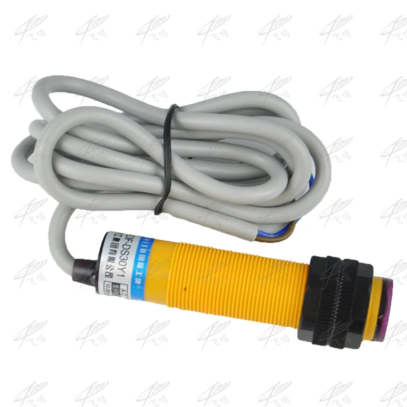 1 шт. фотоэлектрический переключатель E3F-DS30Y1 E3F-DS30Y2 90-250VAC 30 см датчик M18 NO 3 провода