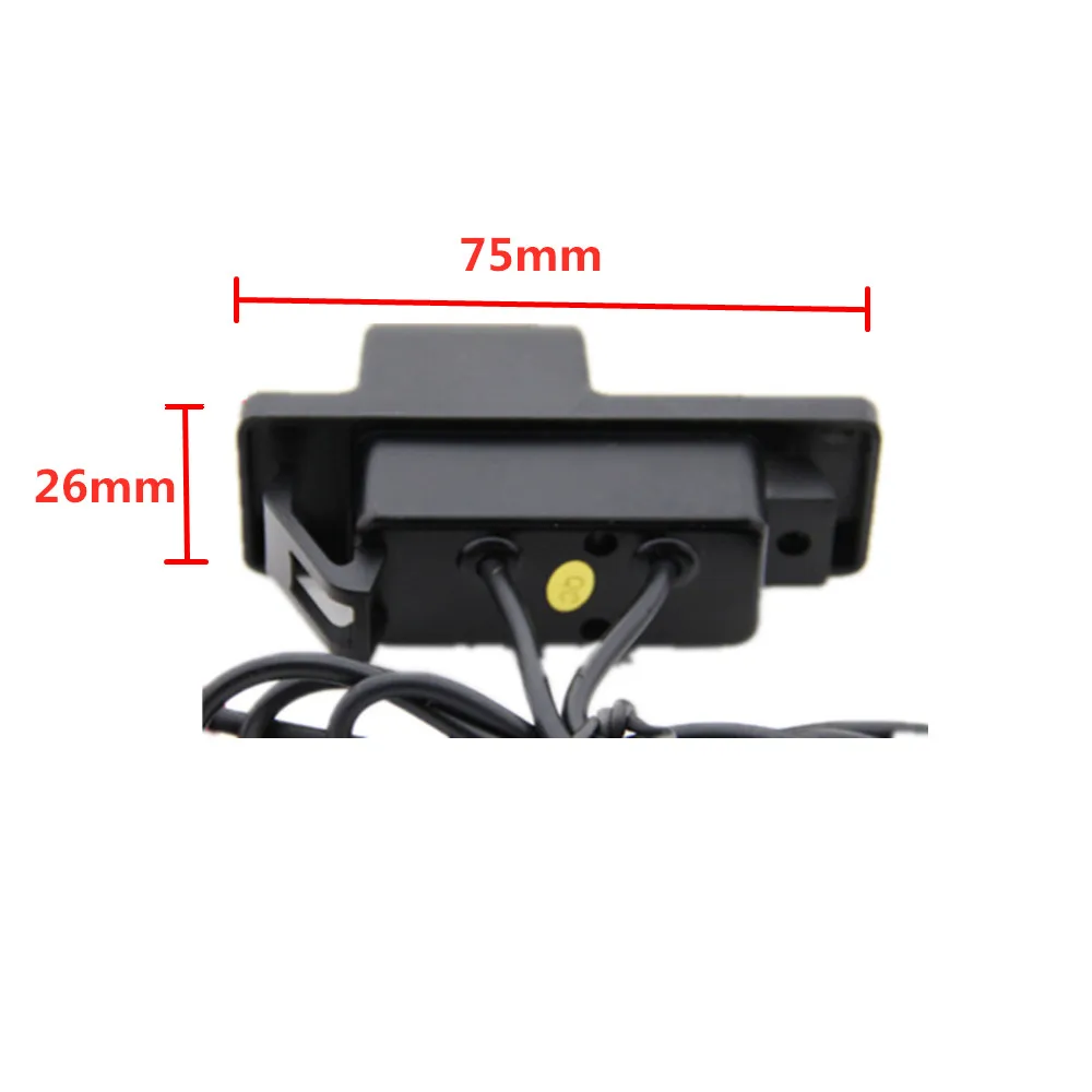 EKIY HD CCD Автомобильная камера заднего вида для Nissan QASHQAI X TRAIL Geniss Citroen C4 C5 парковочная