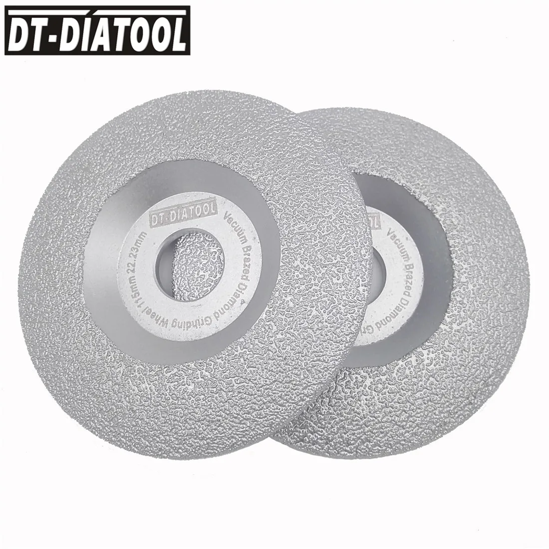 DT DIATOOL 2шт/pk Dia 4 &quot4 5&quot 5 &quot100/115/125 мм вакуумной пайки Алмазный полировальный круг