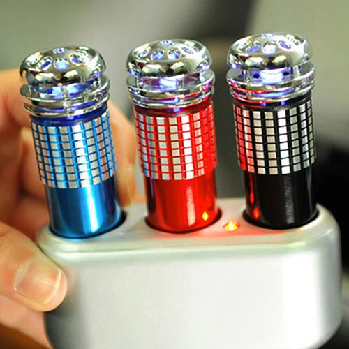 Мини Автомобильный Анионный генератор озона очиститель воздуха фильтр