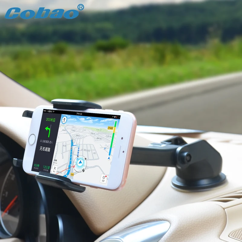 Универсальный автомобильный держатель для телефона Cobao регулируемая подставка
