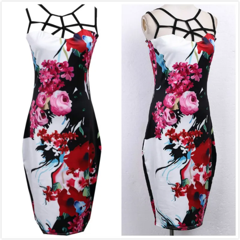 2016 сексуальное женское летнее Бандажное облегающее вечернее мини платье с