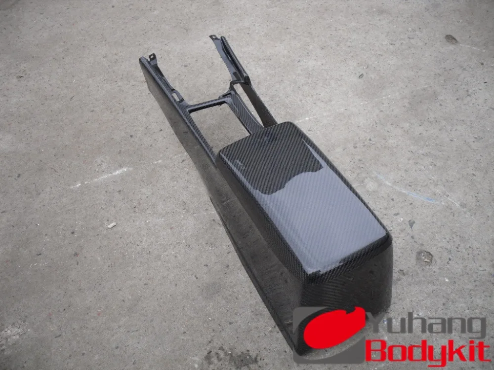 Замена центральной консоли с подлокотником накладка RHD CF подходит для 1999-2002 Skyline