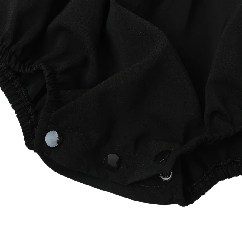 Summer Brand Newborn Girls Clothing Lace Bodies 0-2 Years Children's Sleeves Black | Мать и ребенок