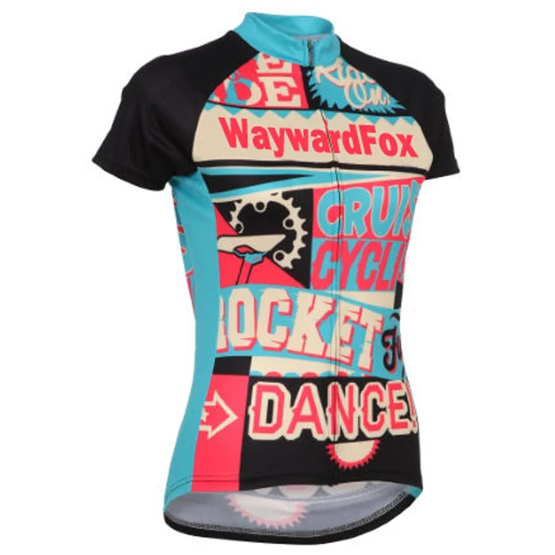 Новинка лидер продаж 2017 футболка JIASHUO Wayward DANCE pro / road RACING Team Bike Pro для езды на