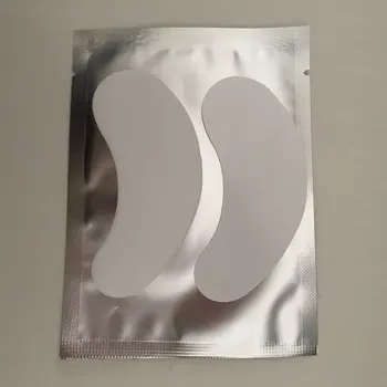 1000 pcs 500 pairs Under Eye Pads Sticker Patches Eyelashes Extension Disposable Eyelash Paper Application Makeup tool No Print Other Image
