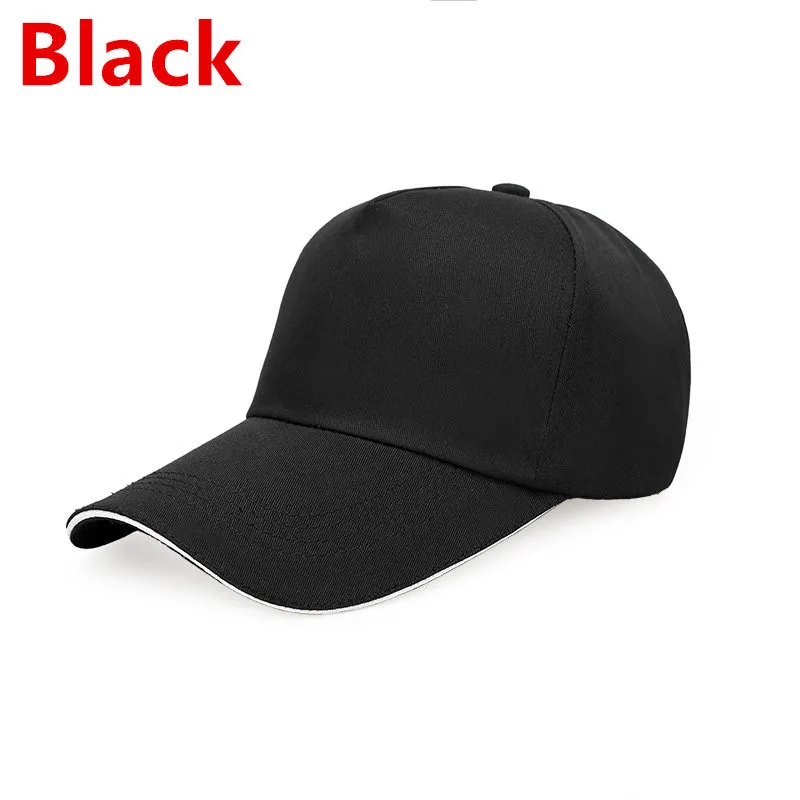 1 шт. на заказ хлопковая бейсболка с принтом логотипа текст фото вышивка Gorra повседневные однотонные шапки бейсболки для мужчин и женщин