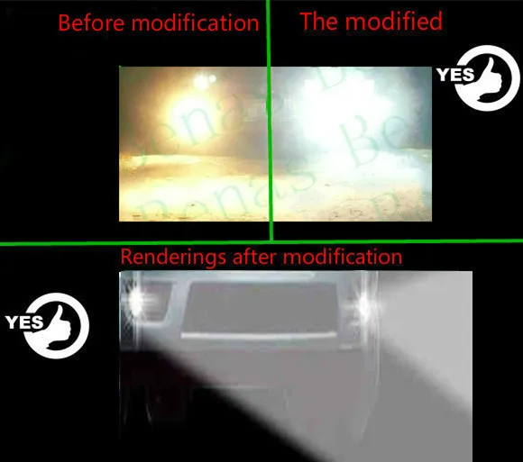 Foglight для FORD FIESTA VI 2008 2016 автомобильный Стайлинг светодиодный высокое освещение