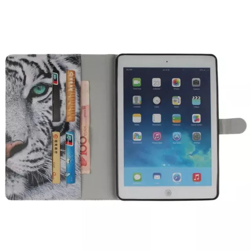 Модный чехол-книжка из искусственной кожи с рисунком для iPad mini2 mini3 7 9 дюйма умная