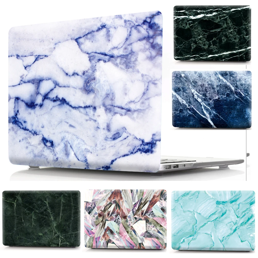 Чехол с мраморным принтом для Apple Macbook Air Pro 11 12 13 15 чехол ноутбука Mac 3 4 16Touch Bar|Сумки