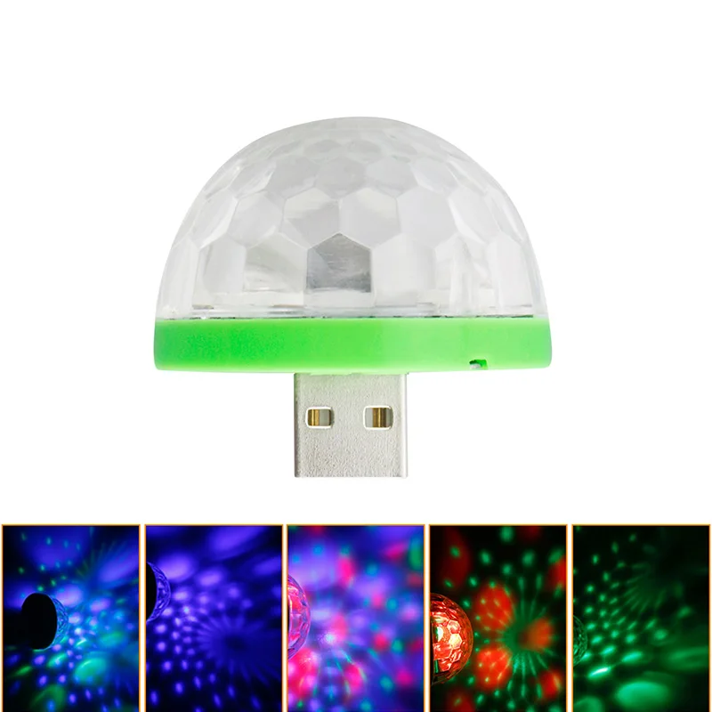 Цветной светящийся шар с USB подсветкой детский светодиодный музыкальный ритм