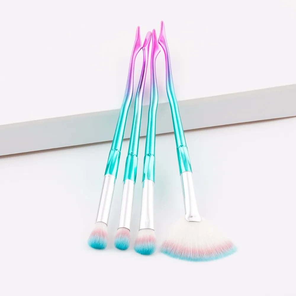 4 шт. кисти для макияжа в форме ног|fan brush|cosmetic brushmakeup brushes |