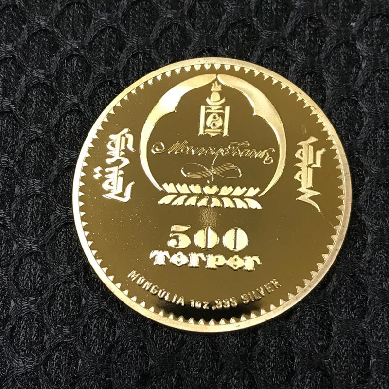 100 шт. немагнитные монгольские животные с глазами 40 мм|Безвалютные монеты| |