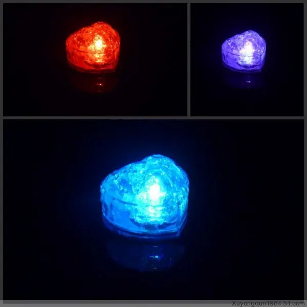 Kopen 48 Stks/partij Flash Led Ice-Cubes Party Bruiloft Champagne Toren Decors Regenboog Glow In Dark Festival Supplies Gunsten