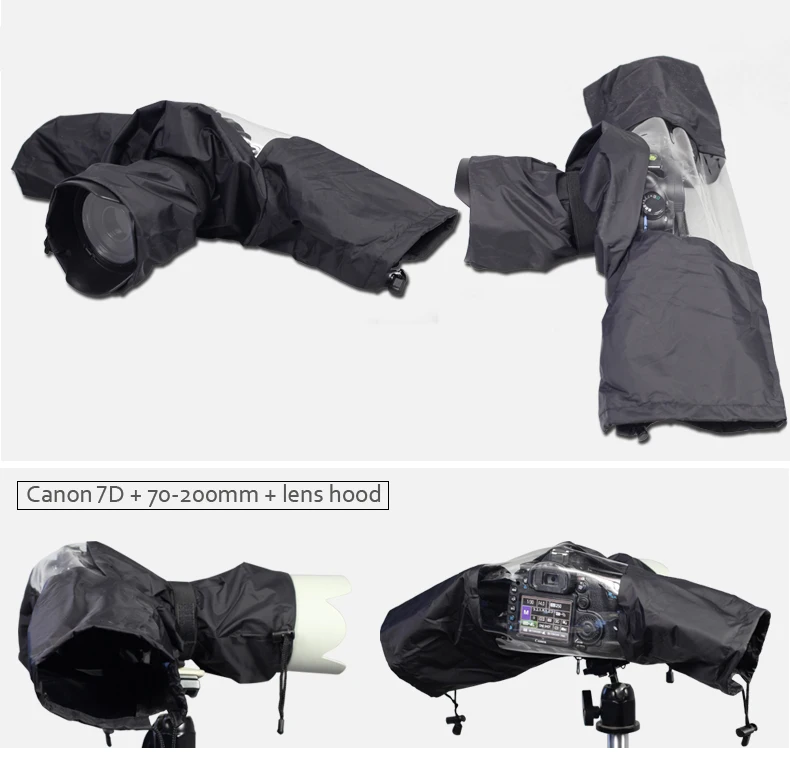 Водонепроницаемый непромокаемый пыленепроницаемый дождевик Roadfisher для DSLR-камеры