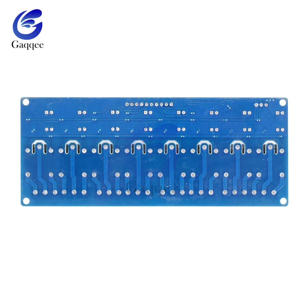 Релейный модуль постоянного тока 5 В 8 каналов спиральный для Arduino Raspberry Pi DSP AVR PIC ARM