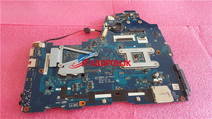 

Материнская плата для ноутбука Toshiba Satellite C660 K000114920 PWWAA LA-6847P PGA 988A DDR3, материнская плата 100%, отличная работа