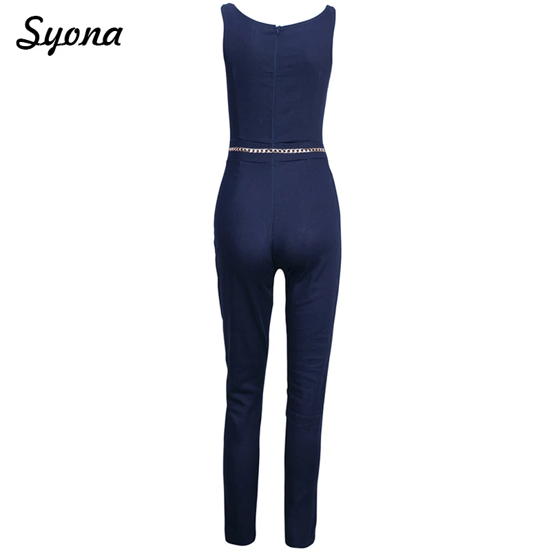 Джинсовый комбинезон с ремнем джинсы на бретельках без рукавов тонкие длинные