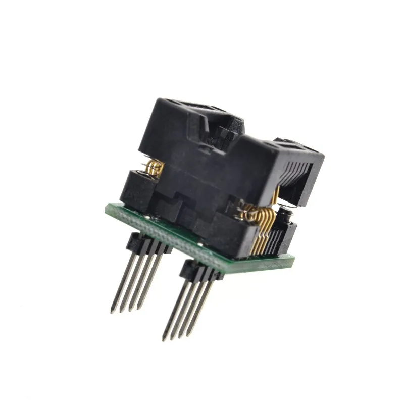 SOIC8 SOP8 К DIP8 широкое сиденье 200 мил программист адаптер гнездо синий