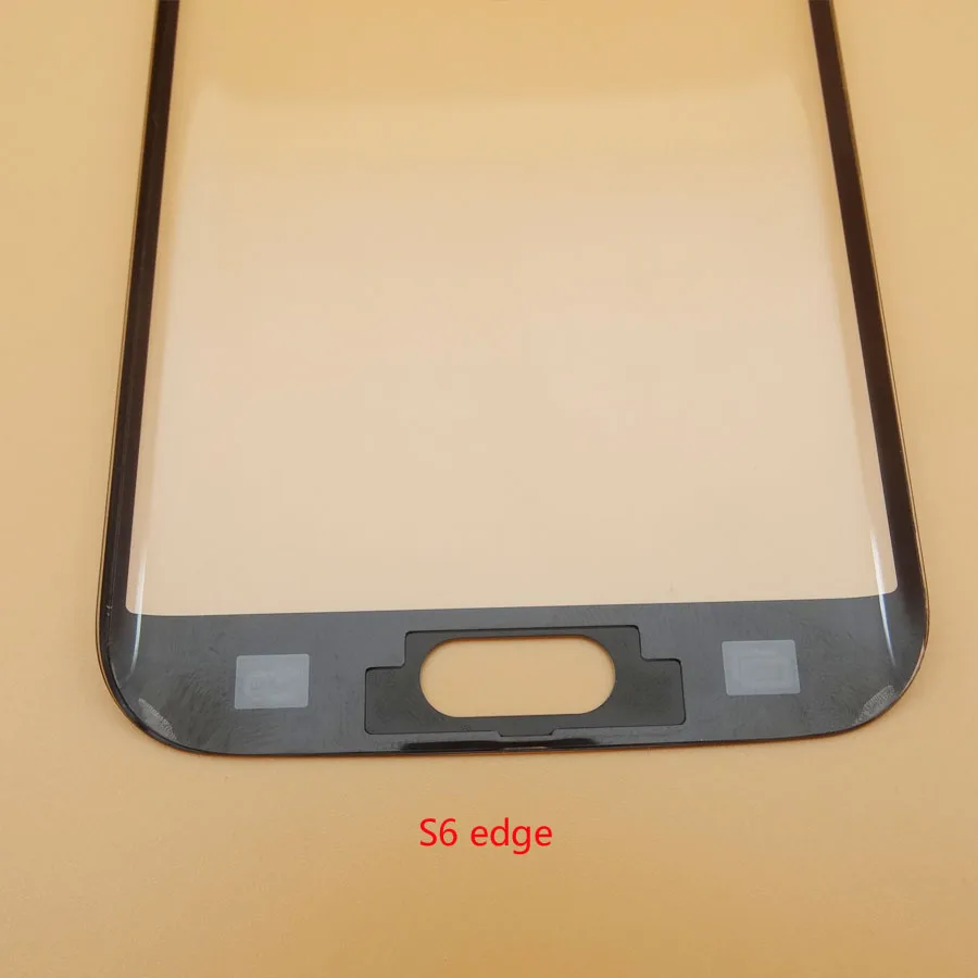 LCD Передний сенсорный экран Стекло Внешний объектив с OCA Пленка Клей для Samsung Galaxy S6