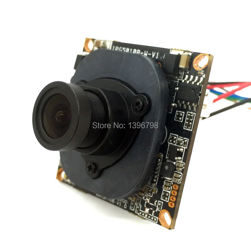 Комплект модуля мини IP камеры 720P Hi3518E + OV9732 улучшенное разрешение 1 0 МП CMOS 2 8 мм