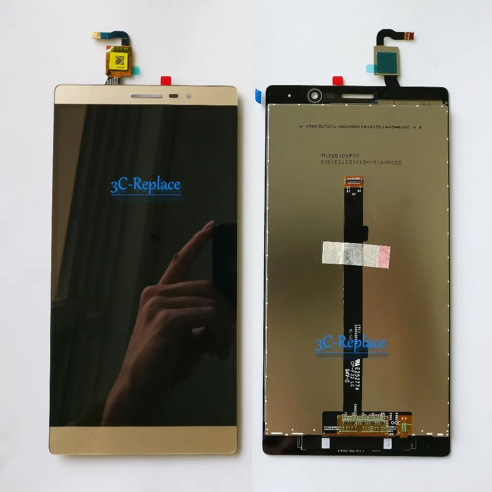 Для lenovo Phab2 Phab 2 PB2-650 PB2-650N PB2-650M PB2-650Y полный ЖК-дисплей Дисплей Сенсорный экран, дигитайзер, для сборки, с корпусом