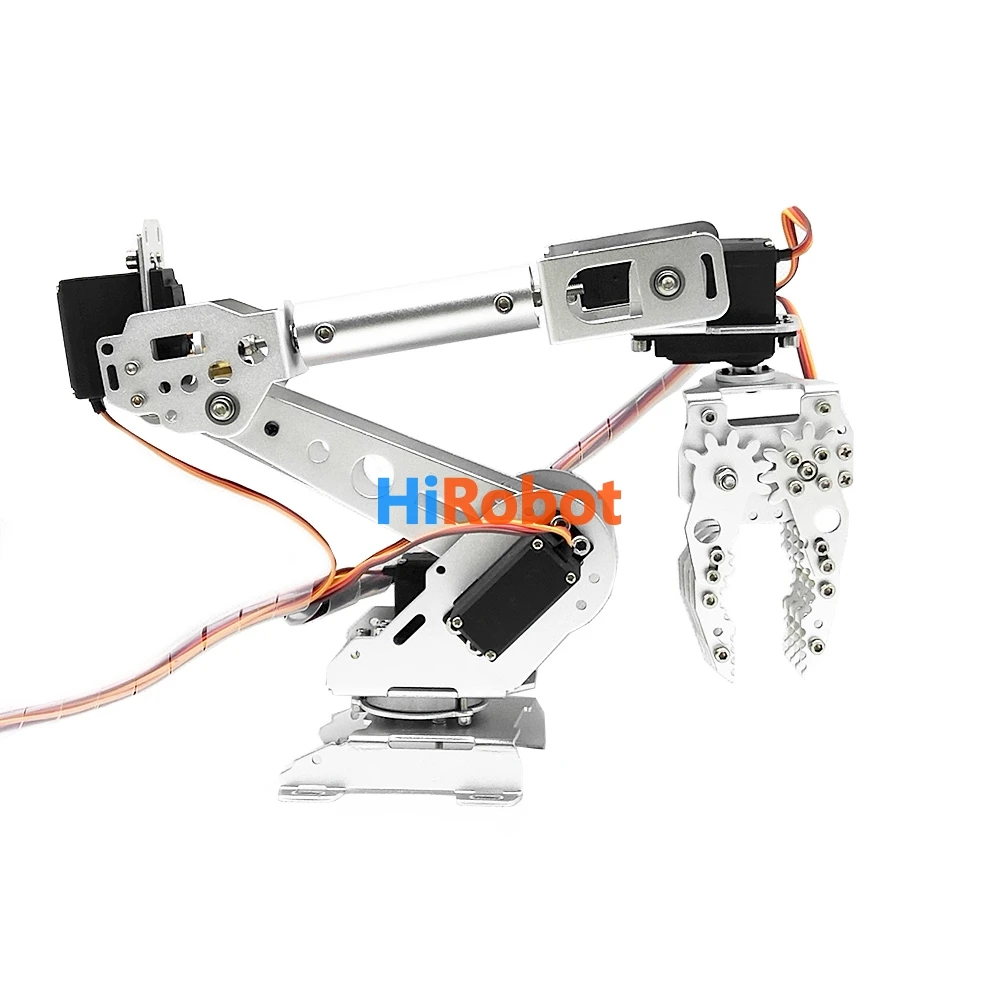 Металлический механический рычаг с 6 осями вращающийся умный комплект роботов