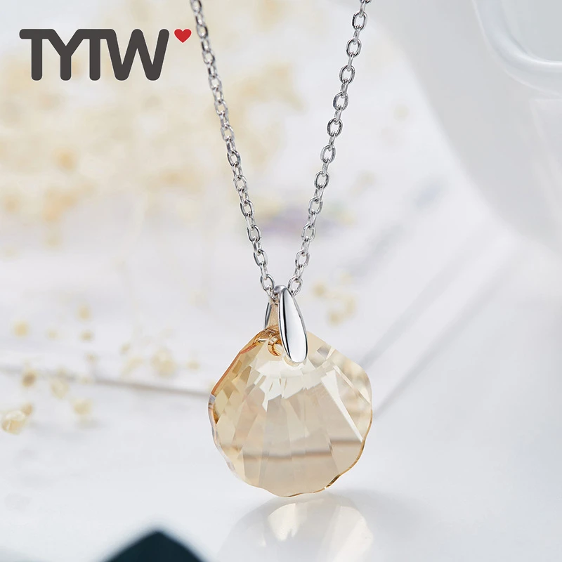 Женское ожерелье из серебра 925 пробы с родиевым покрытием|women necklace|necklace girlsterling silver
