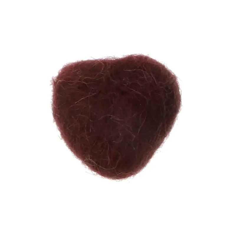 Кофе Новорожденный фотографии Felt Love Форма реквизит крошечные для маленьких девочек мальчиков фотосессии ручной чувствовал сердце Форма d реквизит - Цвет: Кофе