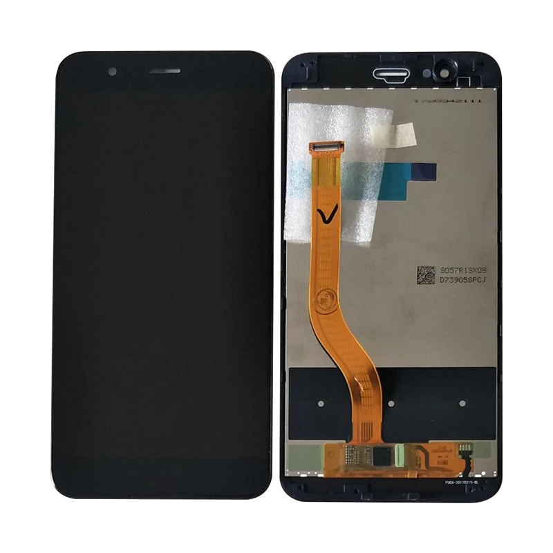 Axisinternational Для 5," huawei Honor V9 Honor 8 Pro DUK-L09 DUK-AL20 ЖК-дисплей сенсорный дигитайзер панель рамка