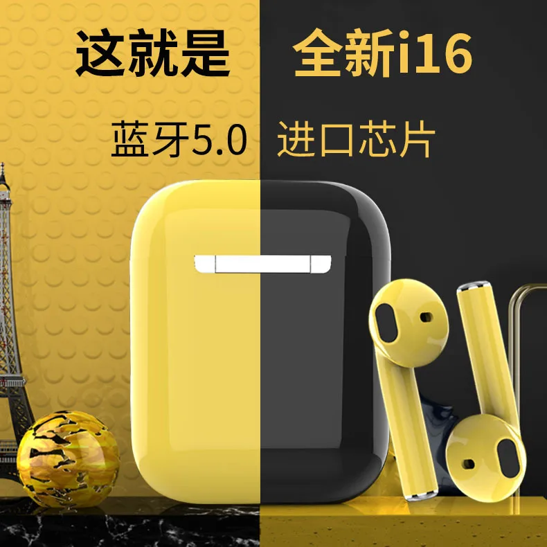 Смарт гарнитура 5 0 i10tws бинауральная i16 Bluetooth i10 для apple iphone ipod huawei htc samsung zte|Наушники