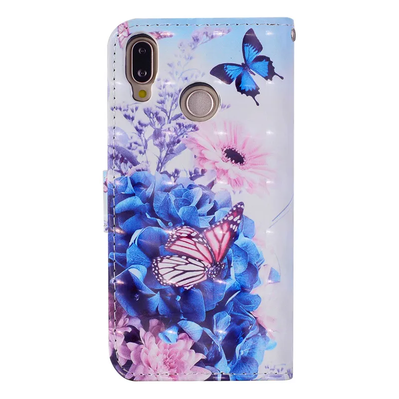 Huawei P20 P10 Lite P30 Pro Mate 20 10 Lite P умный милый кожаный флип-чехол для Huawei Honor 7A Pro Honor 10 8 Lite Y6 Prime