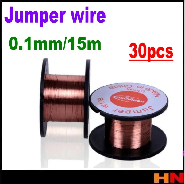 30 шт. эмалированная проволока 0 1 мм|wire 0.1mm|wire connectionswire welding |