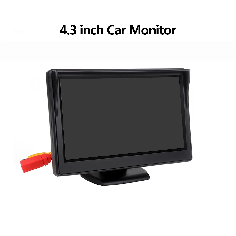 KEELEAD 4 3 &quotTFT LCD цветной монитор заднего вида + металлическая цветная IP68