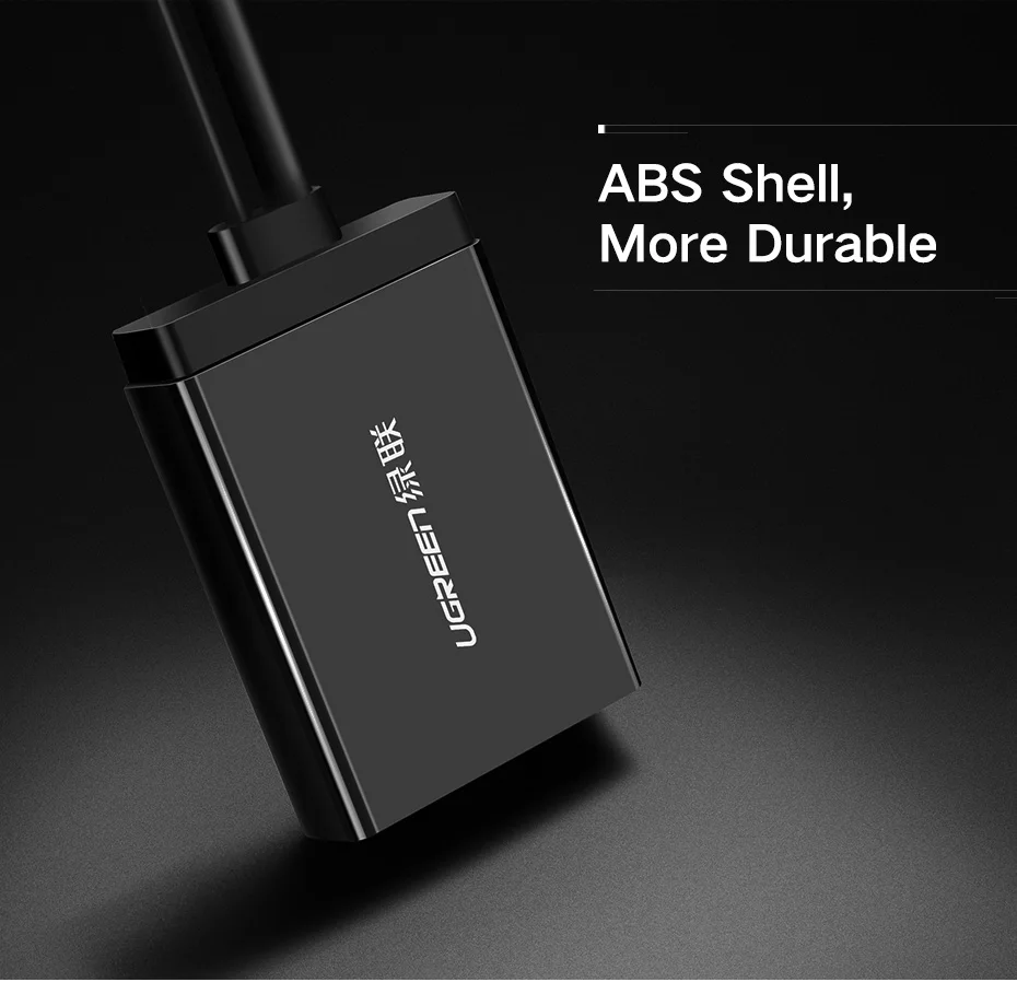 Ugreen VGA в HDMI адаптер 1080P VGA штекер в HDMI Женский конвертер для ноутбука HDTV монитор Видео Аудио Кабель HDMI в VGA
