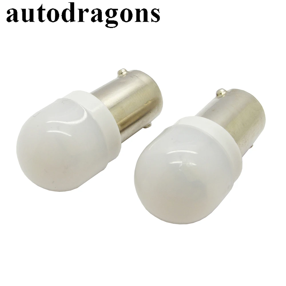 Autodragons 50 шт. Frost купол Ba9s#44#47 штык Флиппер светодиодный свет/пинбол светодиодный огни AC 6 В 6,3 В анти мерцающего пинбол светодиодный