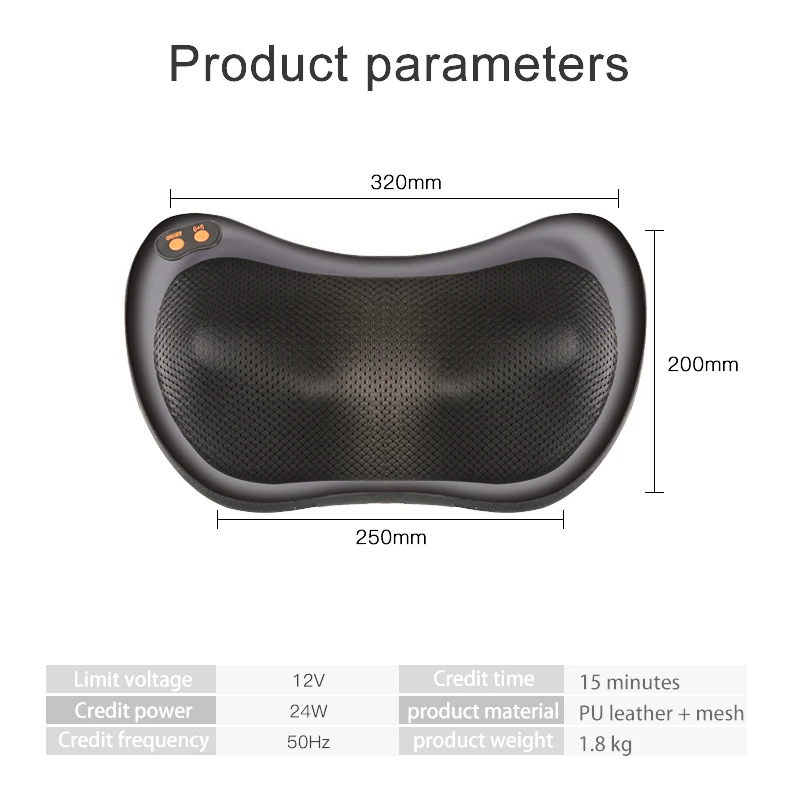 Расслабляющий массажер для шеи спины тела Электрический шиацу Расслабление стоп